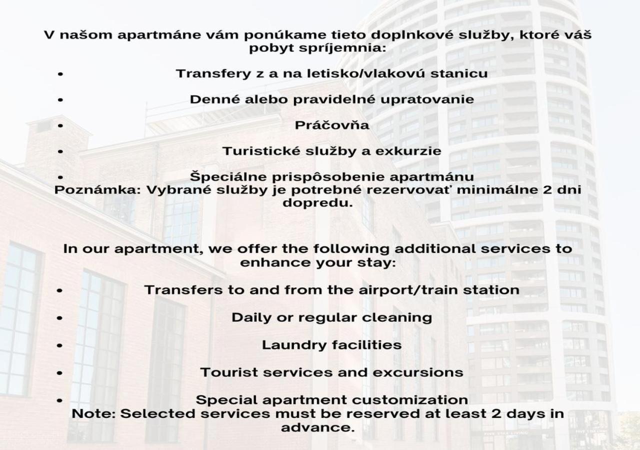Skau Panorama Family & Business Apartment City View Free Parking Bratislava Luaran gambar